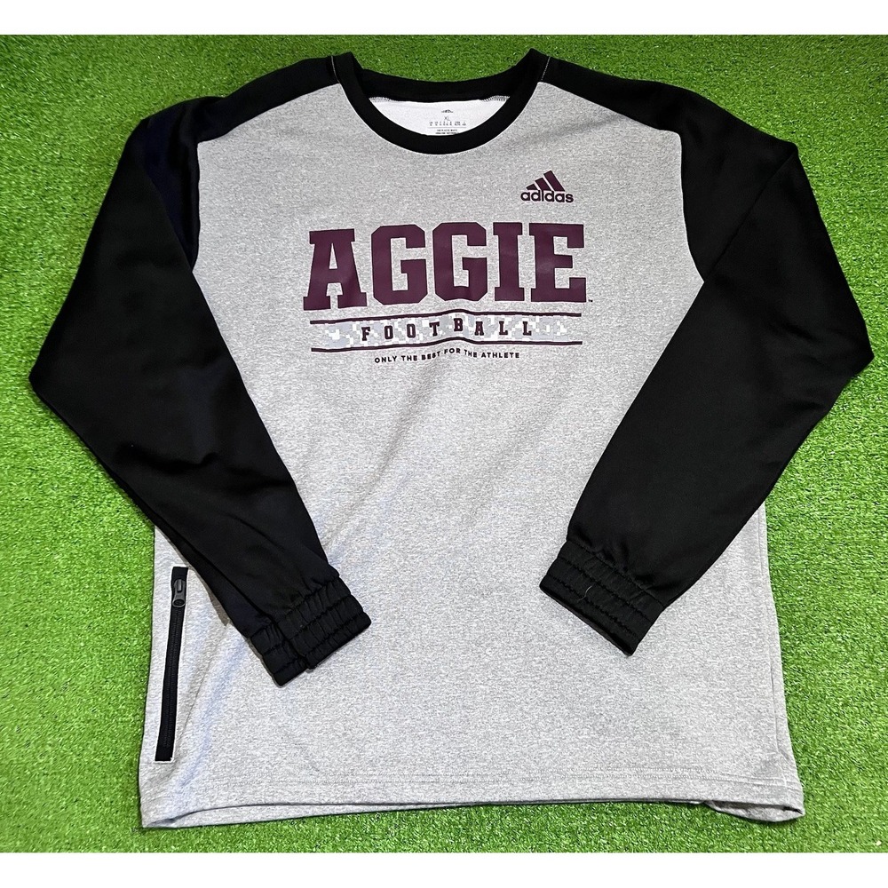 Texas A&M Team Issue Sweatshirt LG Aggie Football Crewneck Sweater
